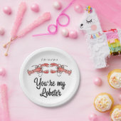 FRIENDS™ | Du bist mein Hummer Wasserfarbangebot Pappteller (Party)