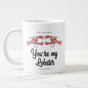 FRIENDS™ Du bist meine Languste Watercolor-Zitat Jumbo-Tasse