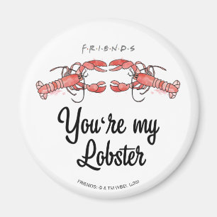 FRIENDS™ Du bist meine Languste Watercolor-Zitat Magnet
