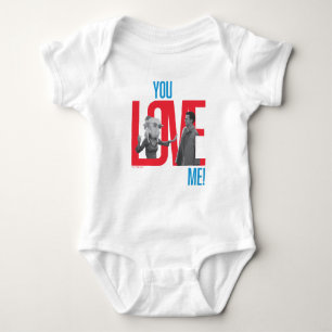 FRIENDS™   Du liebst mich Zitat Baby Strampler
