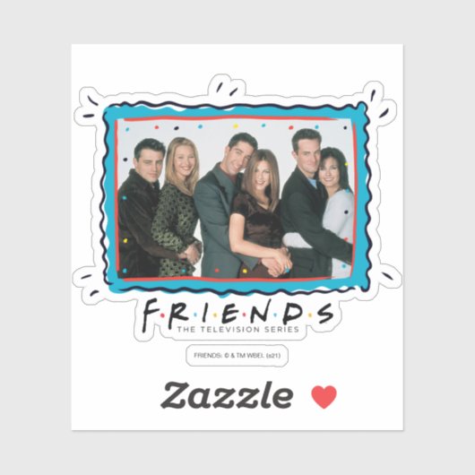 FRIENDS™ | Ehepaare Aufkleber (Blatt)