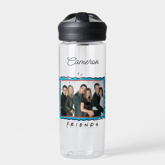 FRIENDS™ | Ehepaare | Name hinzufügen Trinkflasche (Vorderseite)