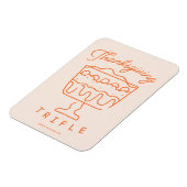 FRIENDS™ | Erntedank Trifle Magnet (Linke Seite)