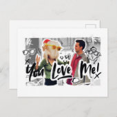 FRIENDS™ | Erntedank Türkei Leiter Monica Einladungspostkarte (Vorne/Hinten)