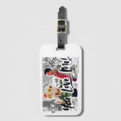 FRIENDS™ | Erntedank Türkei Leiter Monica Gepäckanhänger (Vorderseite Vertikal)