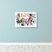 FRIENDS™ | Erntedank Türkei Leiter Monica Leinwanddruck (Insitu (Holzboden))