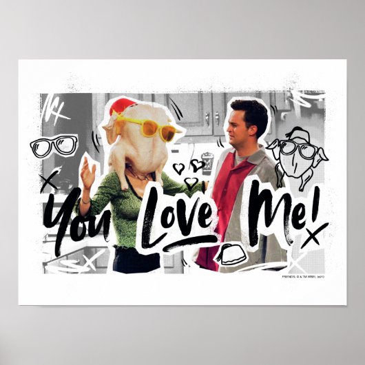 FRIENDS™ | Erntedank Türkei Leiter Monica Poster (Vorne)