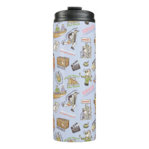FRIENDS™ Farbige Cartoon-Muster Thermosbecher