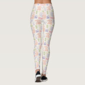 FRIENDS™ Farbiges Quotes-Muster Leggings (Rückseite)