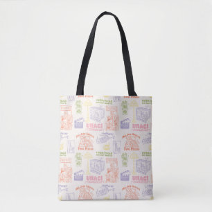 FRIENDS™ Farbiges Quotes-Muster Tasche
