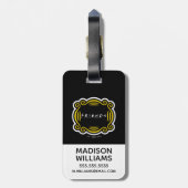 FRIENDS™ Fernsehserie Gepäckanhänger (Rückseite vertikal)