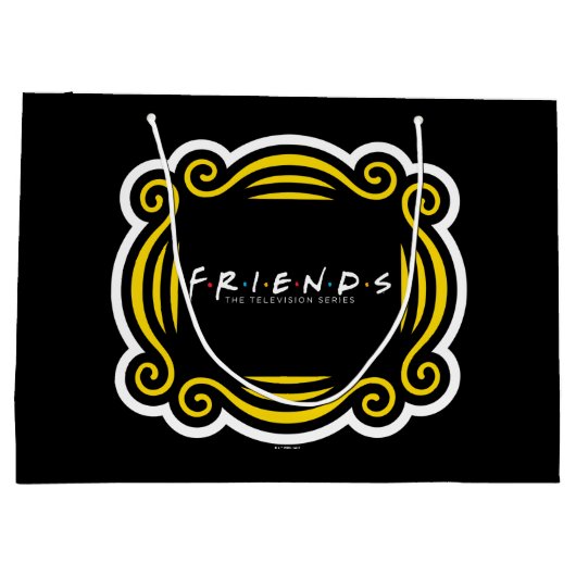 FRIENDS™ Fernsehserie Große Geschenktüte (Rückseite)