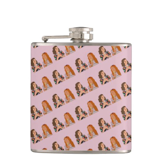 Friends Flask Flachmann (Vorderseite)