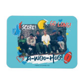 FRIENDS™ | Football Game Magnet (Horizontal)