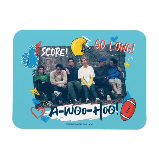 FRIENDS™ | Football Game Magnet (Horizontal)