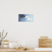 "Friends for All Weather" Gewitter bis Regenbogen Poster (Küche)