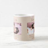 Friends for life photo names champagne beige kaffeetasse (Mittel)
