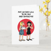 Friends Forever Birthday Card Karte (Gelbe Blume)