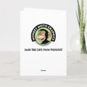 "Friends Forever Birthday Card" Karte (Rückseite)