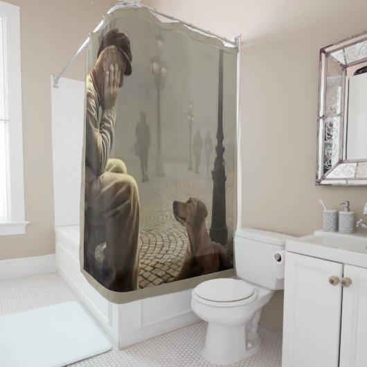 FRIENDS FOREVER DUSCHVORHANG (Beispiel)