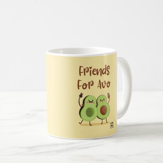 Friends Forever Kaffeetasse (VorderseiteRechts)