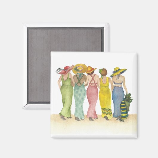 Friends Forever Magnet (Vorderseite/Rückseite)