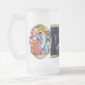 Friends Forever Mexican Festival Tänzer 2549 Mattglas Bierglas (Links)