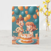 Friends Forever Together Karte (Gelbe Blume)
