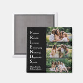 FRIENDS-Foto Magnet (Vorderseite/Rückseite)