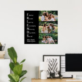 FRIENDS-Foto Poster (Heimbüro)