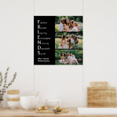 FRIENDS-Foto Poster (Küche)