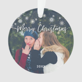 Friends Foto Weihnachtsschmuck Ornament