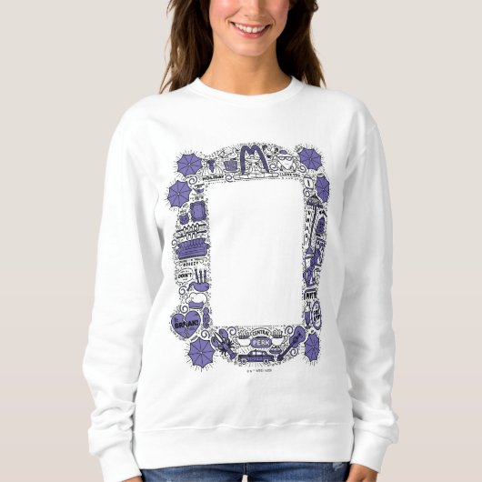 FRIENDS™ Frame Doodle Art Sweatshirt (Vorderseite)