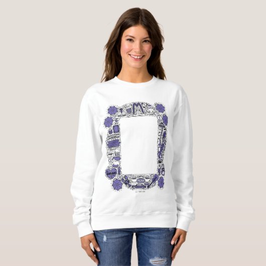 FRIENDS™ Frame Doodle Art Sweatshirt (Vorne ganz)