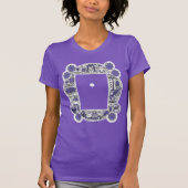 FRIENDS™ Frame Doodle Art T-Shirt (Vorderseite)