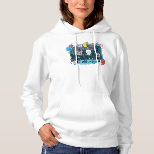 FRIENDS™ | Fußballspiel Hoodie (Vorderseite)