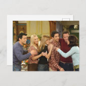 FRIENDS™ | Gast Erntedank Group Hug Einladungspostkarte (Vorne/Hinten)