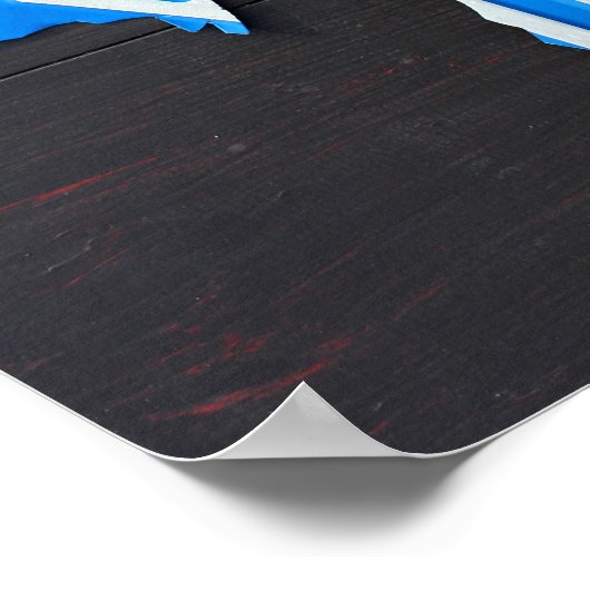 Friends Gather Hier Michigan Lizenzplatz Kunst Poster (Ecke)