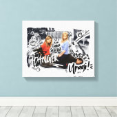 FRIENDS™ | Gefahr! Unagi! Leinwanddruck (Insitu (Holzboden))