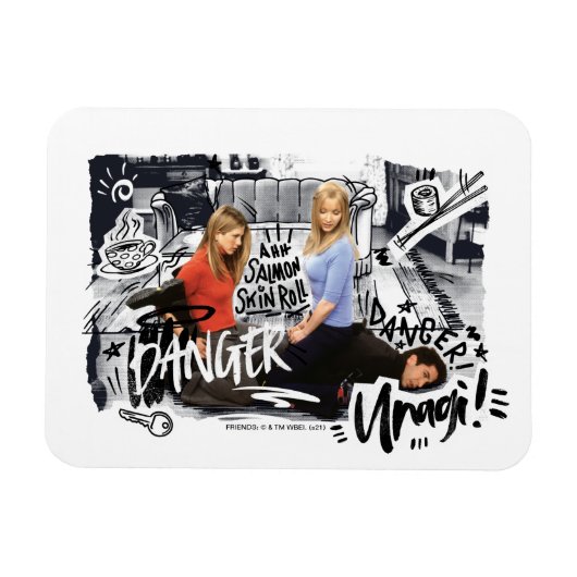 FRIENDS™ | Gefahr! Unagi! Magnet (Horizontal)