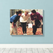 FRIENDS™ | Geller Bowl Team Monica Leinwanddruck (Insitu (Holzboden))