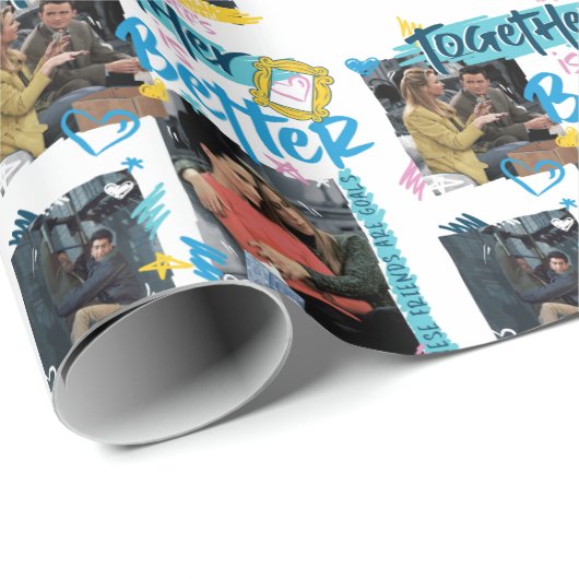 FRIENDS™ | Gemeinsam besser Geschenkpapier (Rolleneckpunkt)