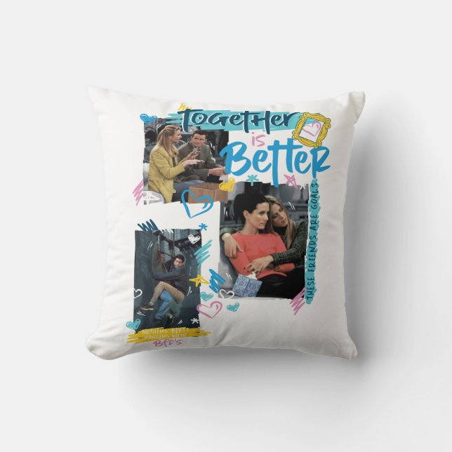 FRIENDS™ | Gemeinsam besser Kissen (Vorderseite)