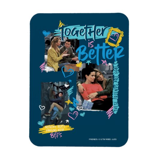 FRIENDS™ | Gemeinsam ist es besser Magnet (Vertikal)