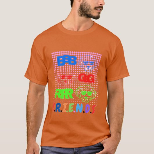 FRIENDS-Geschenk T-Shirt (Vorderseite)