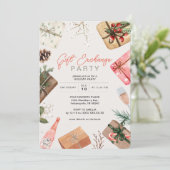 FriendS Geschenkbörse Feiertag Party Einladung (Stehend Vorderseite)