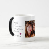 friends gift thank you for being my therapist verwandlungstasse (Vorderseite Links)