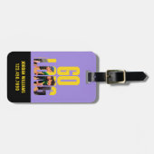 FRIENDS™ | Go Long Zitat Gepäckanhänger (Vorderseite horizontal)