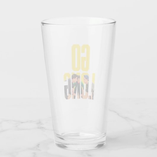 FRIENDS™ | Go Long Zitat Glas (Rückseite)