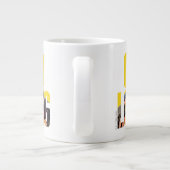 FRIENDS™ | Go Long Zitat Jumbo-Tasse (Rückseite)